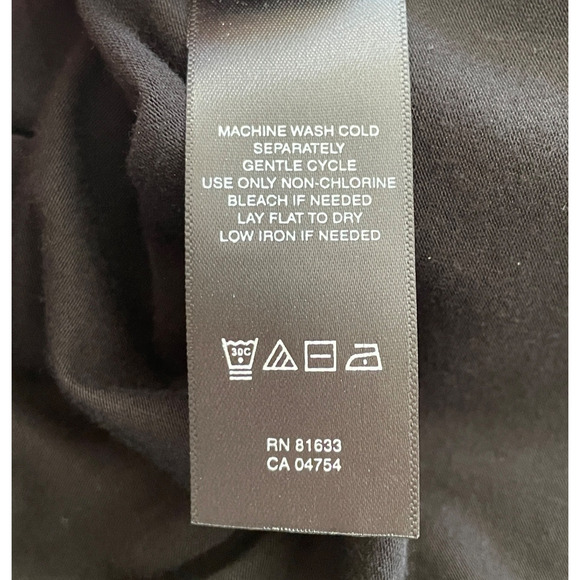 KENNETH COLE New York Women's Size Large Black Sleeveless Layered Pullover Top - Picture 7 of 7